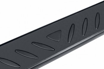 17 399 р. Пороги алюминиевые Slitkoff Chery Tiggo 7 PRO (2019-2025) (Elite Black)  с доставкой в г. Пермь. Увеличить фотографию 3