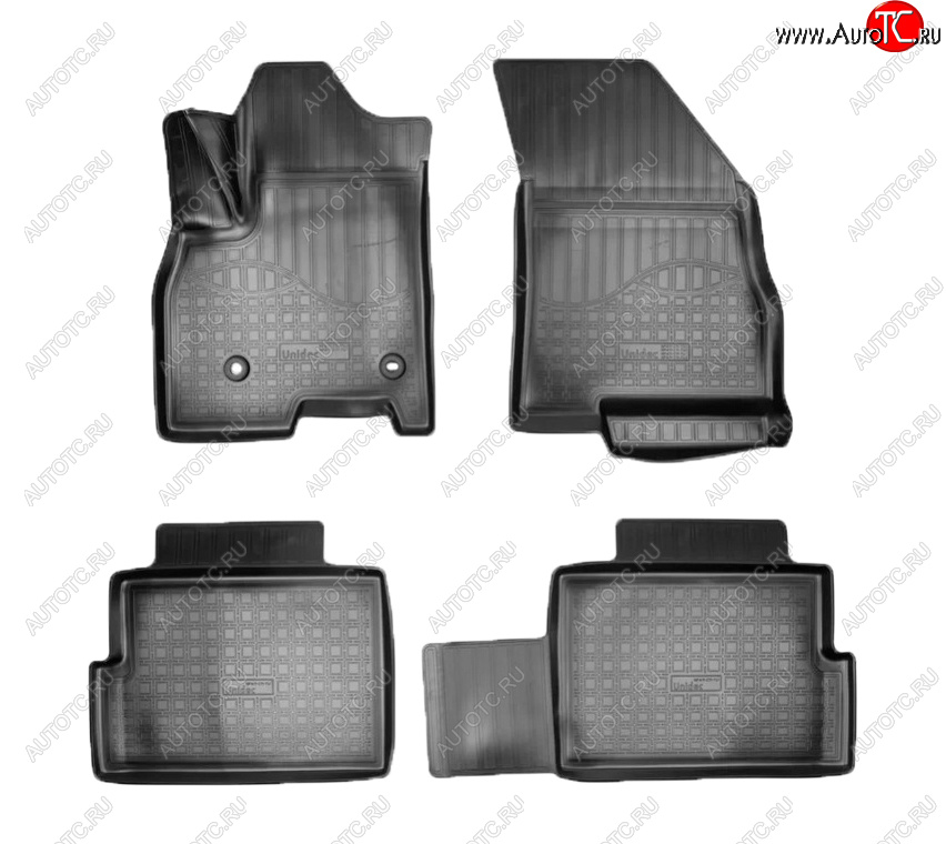 1 769 р. Коврики салона Norplast (Prestige)  Chery Tiggo 7 PRO (2019-2025) (Цвет: черный)  с доставкой в г. Пермь