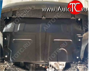 2 399 р. Защита картера двигателя и КПП (малая, V-1,5T; 2,0) Alfeco Chery Tiggo 8 1 T18 рестайлинг (2019-2023) (Сталь 2 мм)  с доставкой в г. Пермь