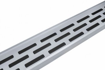16 999 р. Пороги алюминиевые Slitkoff  Chery Tiggo T11 (2013-2016) рестайлинг (Premium Silver)  с доставкой в г. Пермь. Увеличить фотографию 5