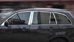 13 299 р. Накладки на стойки дверей СТ Chery Tiggo T11 дорестайлинг (2005-2013) (Неокрашенные)  с доставкой в г. Пермь. Увеличить фотографию 2