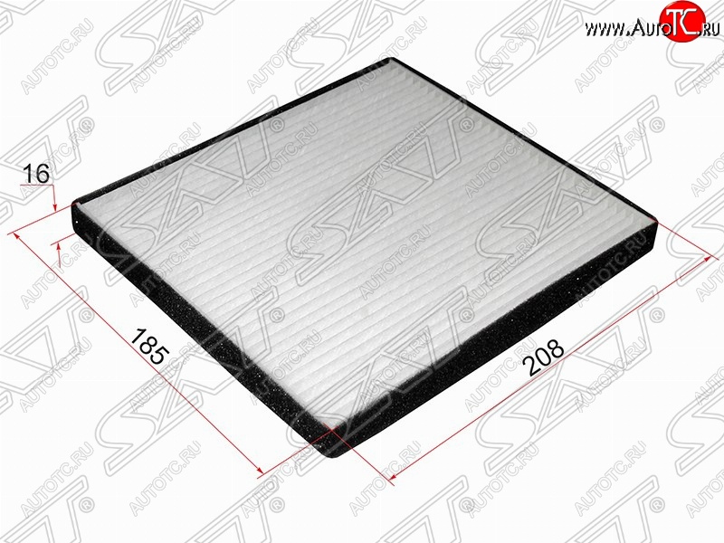 189 р. Фильтр салонный SAT (208х185х16 mm)  Chery Tiggo T11 (2005-2013) дорестайлинг  с доставкой в г. Пермь