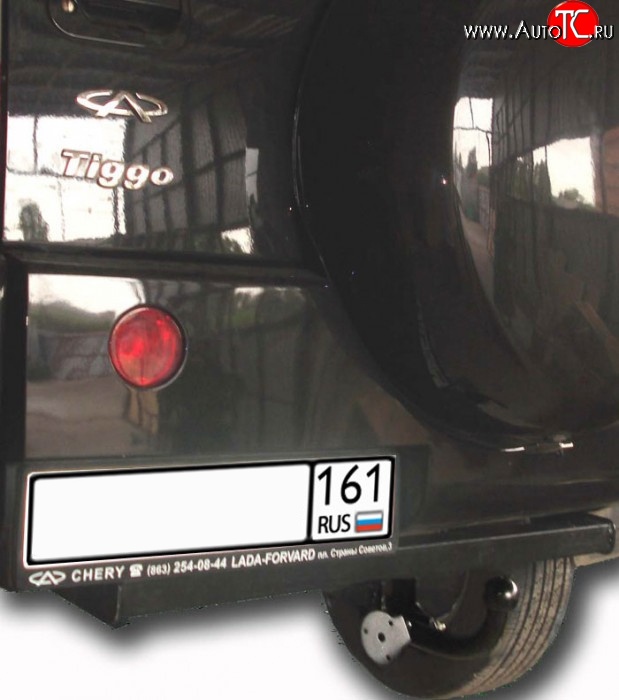 4 999 р. Фаркоп Лидер Плюс  Chery Tiggo T11 (2005-2013) дорестайлинг (Без электропакета)  с доставкой в г. Пермь