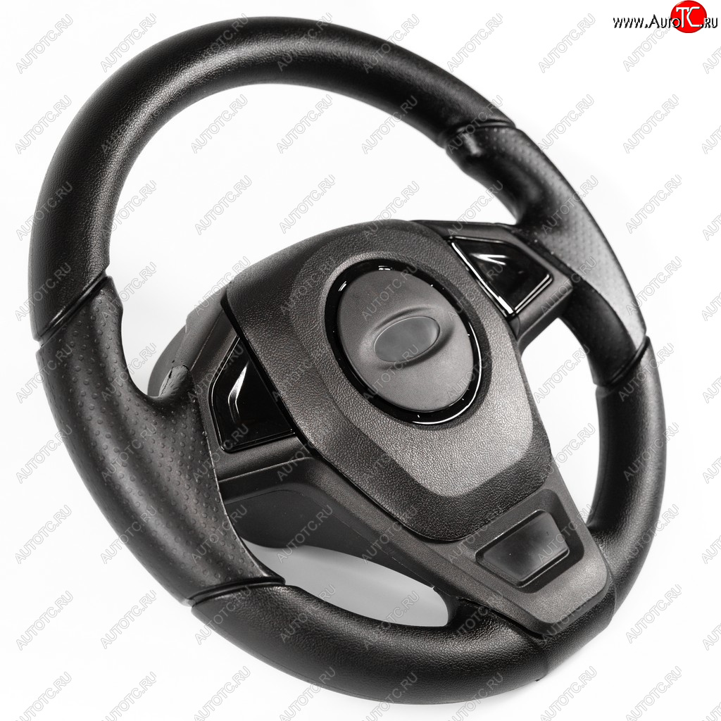 3 199 р. Рулевое колесо Барс-Т Премиум (Ø360 мм, под знак Lada)  Chevrolet Niva  2123 (2002-2020), Лада 2110 (1995-2007), Лада 2111 (1998-2009), Лада 2112 (1999-2009), Лада 2123 (Нива Шевроле) (2002-2021), Лада Калина ( 1117,  1118,  1119,  2192,  2194) (2004-2018), Лада Калина Спорт ( 1119,  2192) (2008-2018), Лада Нива Трэвел (2021-2025), Лада Приора ( 2170,  2171,  2172,  21728) (2007-2018) (Черный+)  с доставкой в г. Пермь