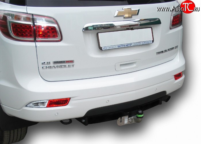 13 799 р. Фаркоп Лидер Плюс Chevrolet Trailblazer GM800 дорестайлинг (2012-2016) (Без электропакета)  с доставкой в г. Пермь