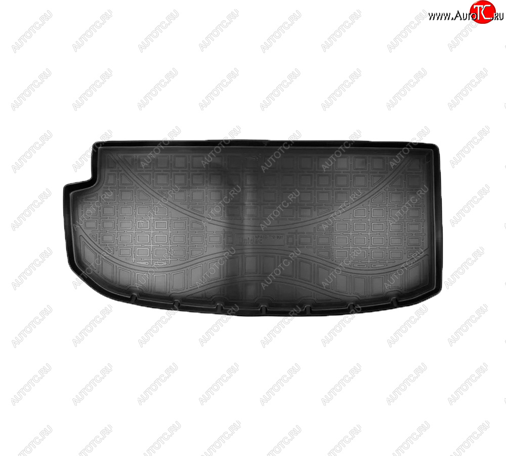 1 799 р. Коврик багажника Norplast (разложенный 3 ряд) Chevrolet Traverse дорестайлинг (2017-2022) (Цвет: черный)  с доставкой в г. Пермь