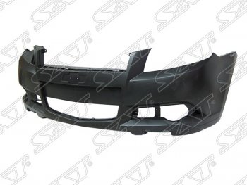 Передний бампер SAT Chevrolet Aveo  T250 (2006-2011) хэтчбек 5 дв рестайлинг