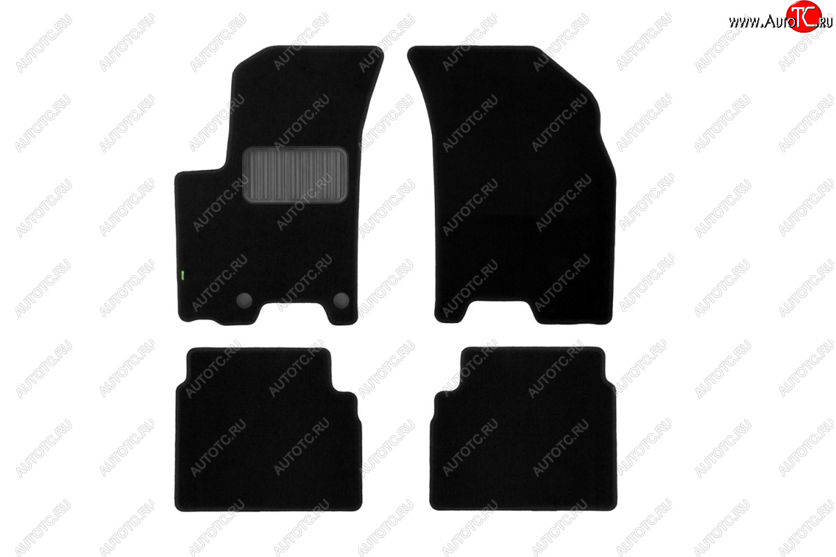 449 р. Текстильные коврики салона Klever Standart Chevrolet Aveo T250 седан рестайлинг (2006-2011)  с доставкой в г. Пермь