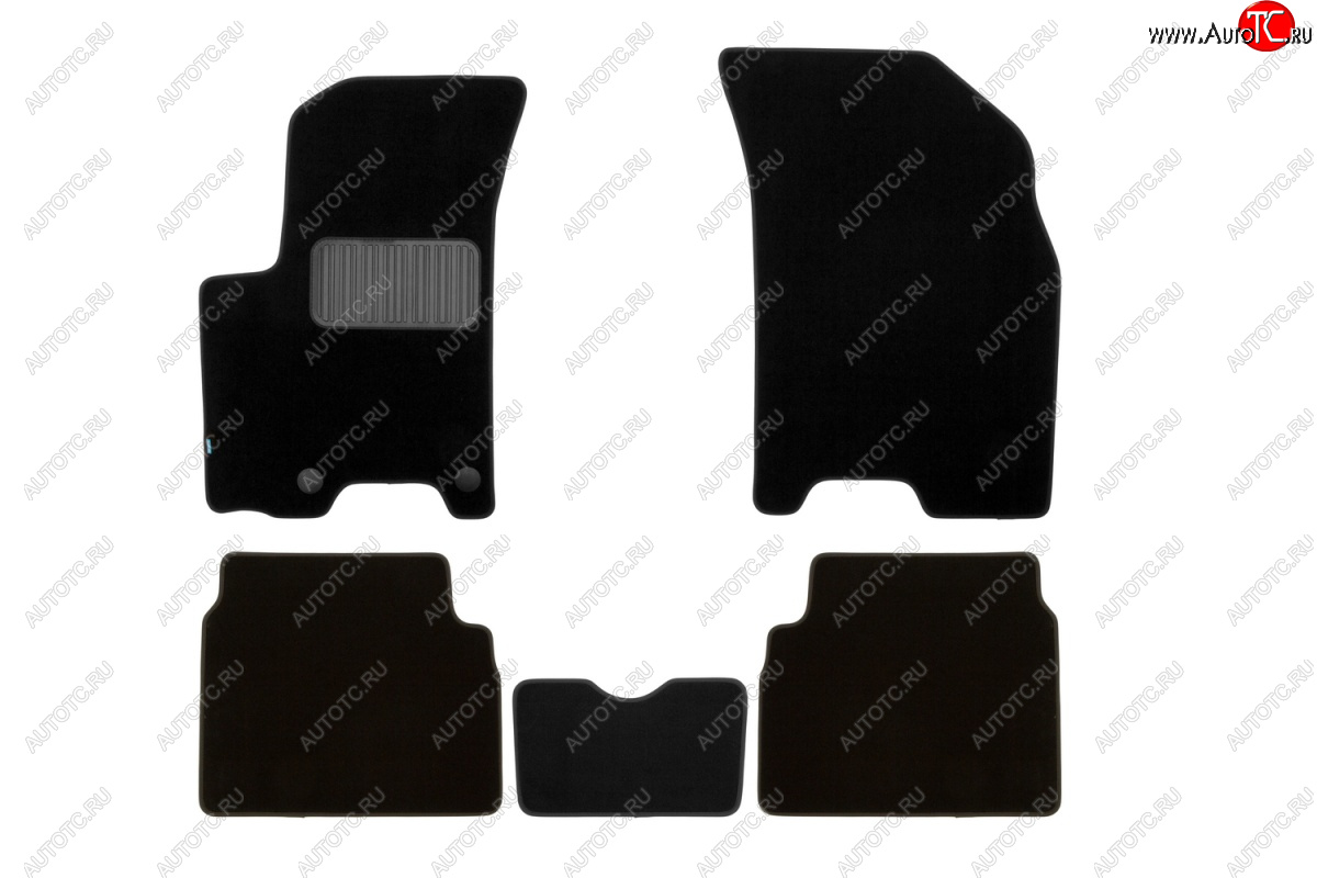429 р. Текстильные коврики салона Klever Premium Chevrolet Aveo T250 седан рестайлинг (2006-2011)  с доставкой в г. Пермь