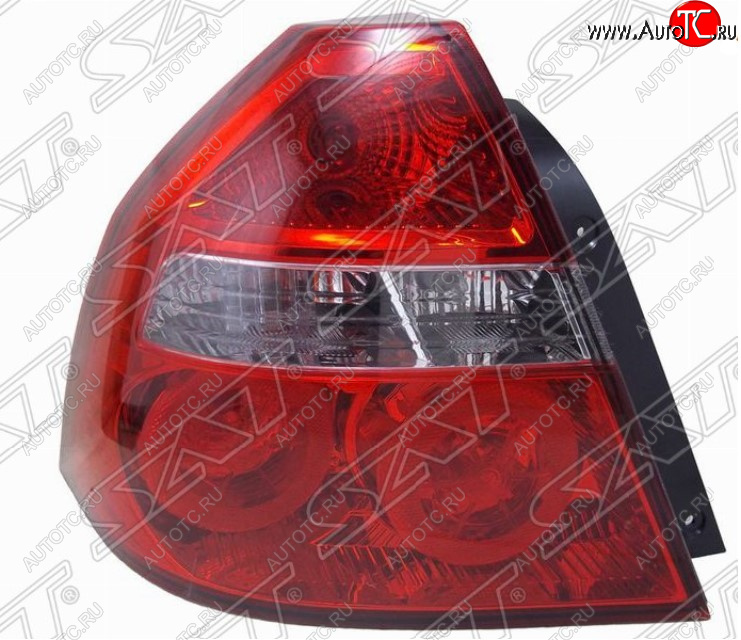 2 199 р. Левый задний фонарь SAT Chevrolet Aveo T250 седан рестайлинг (2006-2011)  с доставкой в г. Пермь