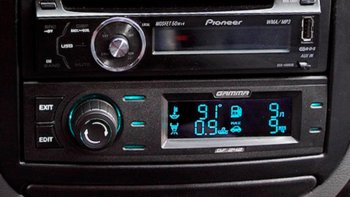 11 899 р. Бортовой компьютер с синей подсветкой Gamma GF 241 Chevrolet Rezzo (2000-2008)  с доставкой в г. Пермь. Увеличить фотографию 2