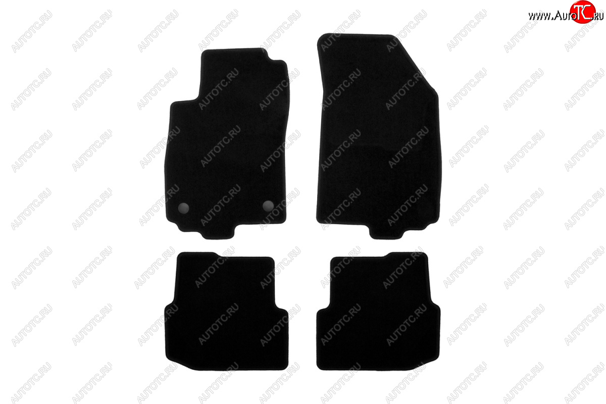 4 849 р. Текстильные коврики салона Klever Econom Chevrolet Aveo T300 седан (2011-2015)  с доставкой в г. Пермь