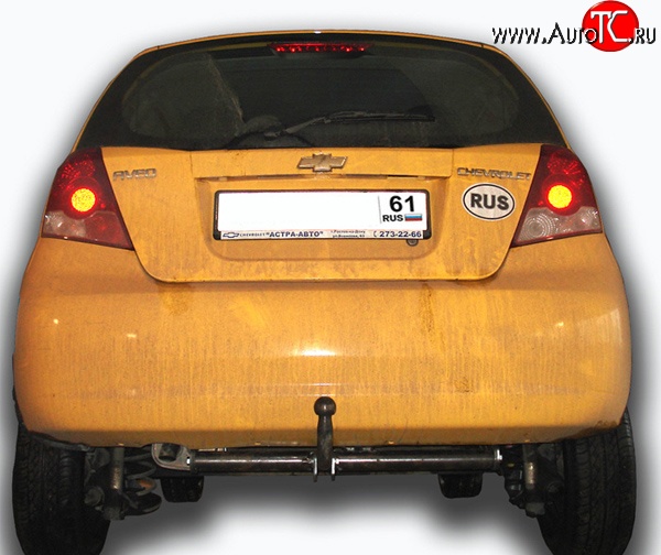 5 129 р. Фаркоп NovLine  Chevrolet Aveo  T300 (2011-2015) хэтчбек  с доставкой в г. Пермь
