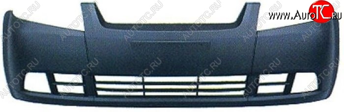3 099 р. Бампер передний SAT  Chevrolet Aveo  T200 (2003-2008) седан (Неокрашенный)  с доставкой в г. Пермь