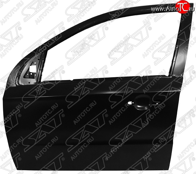 15 949 р. Левая дверь передняя SAT Chevrolet Aveo T250 седан рестайлинг (2006-2011) (Неокрашенная)  с доставкой в г. Пермь