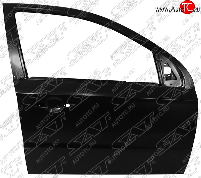 15 949 р. Правая дверь передняя SAT Chevrolet Aveo T250 седан рестайлинг (2006-2011) (Неокрашенная)  с доставкой в г. Пермь