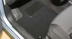 339 р. Коврики в салон Element 4 шт. (текстиль) Chevrolet Aveo T200 седан (2003-2008)  с доставкой в г. Пермь. Увеличить фотографию 3