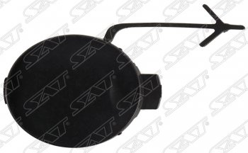 Заглушка в передний бампер (под крюк) SAT Chevrolet Aveo  T300 (2011-2015) седан, хэтчбек