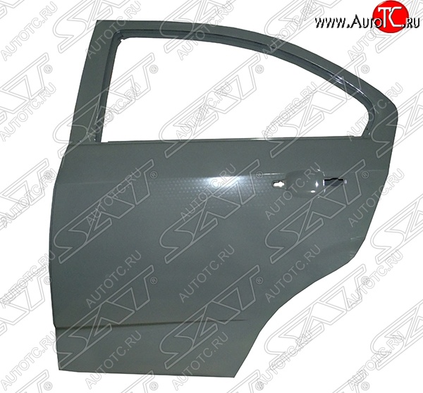 13 649 р. Левая дверь задняя SAT Chevrolet Aveo T300 седан (2011-2015) (Неокрашенная)  с доставкой в г. Пермь