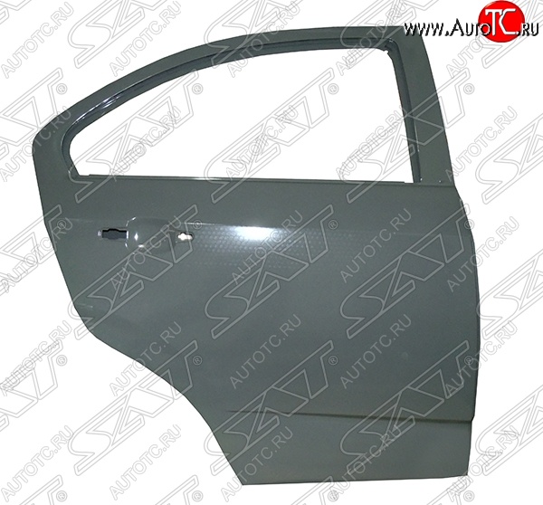 13 649 р. Правая дверь задняя SAT Chevrolet Aveo T300 седан (2011-2015) (Неокрашенная)  с доставкой в г. Пермь