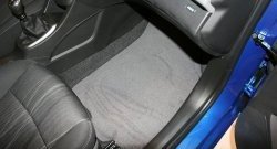 494 р. Коврики в салон Element 4 шт. (текстиль) Chevrolet Aveo T300 седан (2011-2015)  с доставкой в г. Пермь. Увеличить фотографию 2