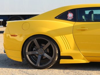 27 499 р. Пороги накладки MV Tuning.  Chevrolet Camaro (2008-2014) дорестайлинг (Неокрашенные)  с доставкой в г. Пермь. Увеличить фотографию 4