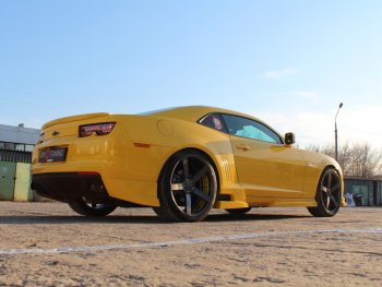 27 499 р. Пороги накладки MV Tuning.  Chevrolet Camaro (2008-2014) дорестайлинг (Неокрашенные)  с доставкой в г. Пермь. Увеличить фотографию 3