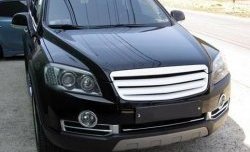 5 999 р. Решётка радиатора CT Chevrolet Captiva  дорестайлинг (2006-2011) (Неокрашенная)  с доставкой в г. Пермь. Увеличить фотографию 3