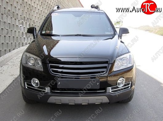 5 999 р. Решётка радиатора CT Chevrolet Captiva  дорестайлинг (2006-2011) (Неокрашенная)  с доставкой в г. Пермь