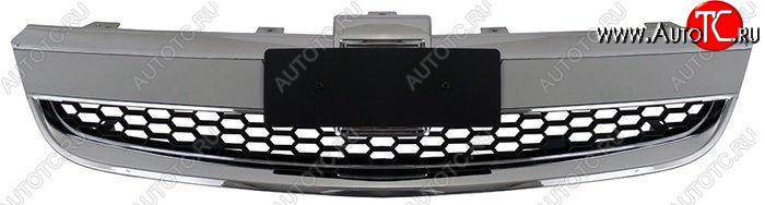 5 549 р. Решётка радиатора SAT (нижняя) Chevrolet Captiva дорестайлинг (2006-2011) (Неокрашенная) с доставкой в г. Пермь Увеличить фотографию 1 5 549 р. Решётка радиатора SAT (нижняя) Chevrolet Captiva дорестайлинг (2006-2011) (Неокрашенная) с доставкой в г. Пермь