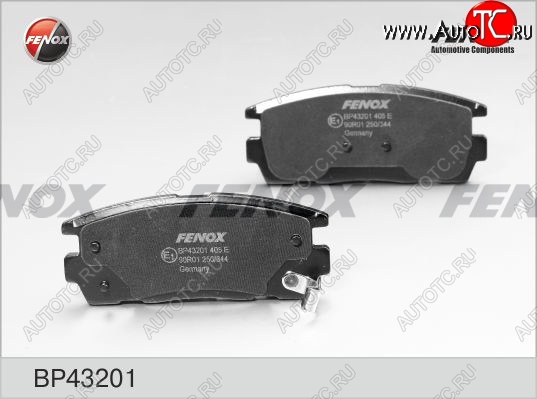 1 659 р. Колодка заднего дискового тормоза FENOX Chevrolet Captiva 1-ый рестайлинг (2011-2013)  с доставкой в г. Пермь