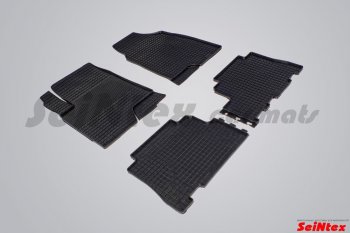 Износостойкие резиновые коврики в салон Сетка Seintex Chevrolet Captiva  дорестайлинг (2006-2011)