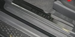 Комплект накладок на порожки автомобиля Novline Chevrolet Captiva (2006-2011)  дорестайлинг