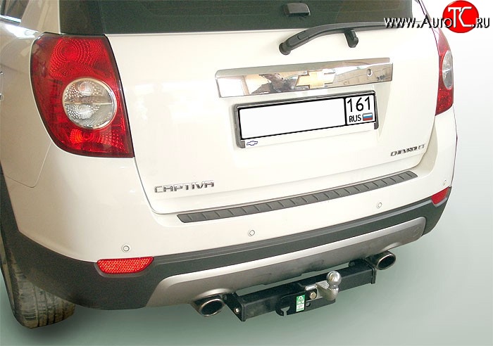 68 999 р. Фаркоп Лидер Плюс (до 1500 кг) Chevrolet Captiva  дорестайлинг (2006-2011) (Без электропакета)  с доставкой в г. Пермь