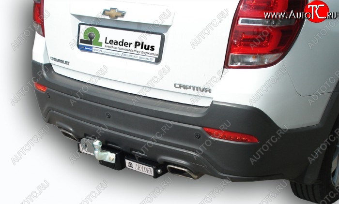 70 999 р. Фаркоп Лидер Плюс (съемный шар тип F, с нержавеющей пластиной) Chevrolet Captiva  дорестайлинг (2006-2011) (Без электропакета)  с доставкой в г. Пермь