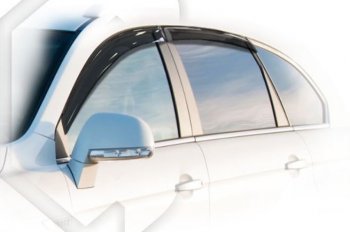 Дефлектора окон CA-Plastiс Chevrolet Captiva (2013-2016) 2-ой рестайлинг