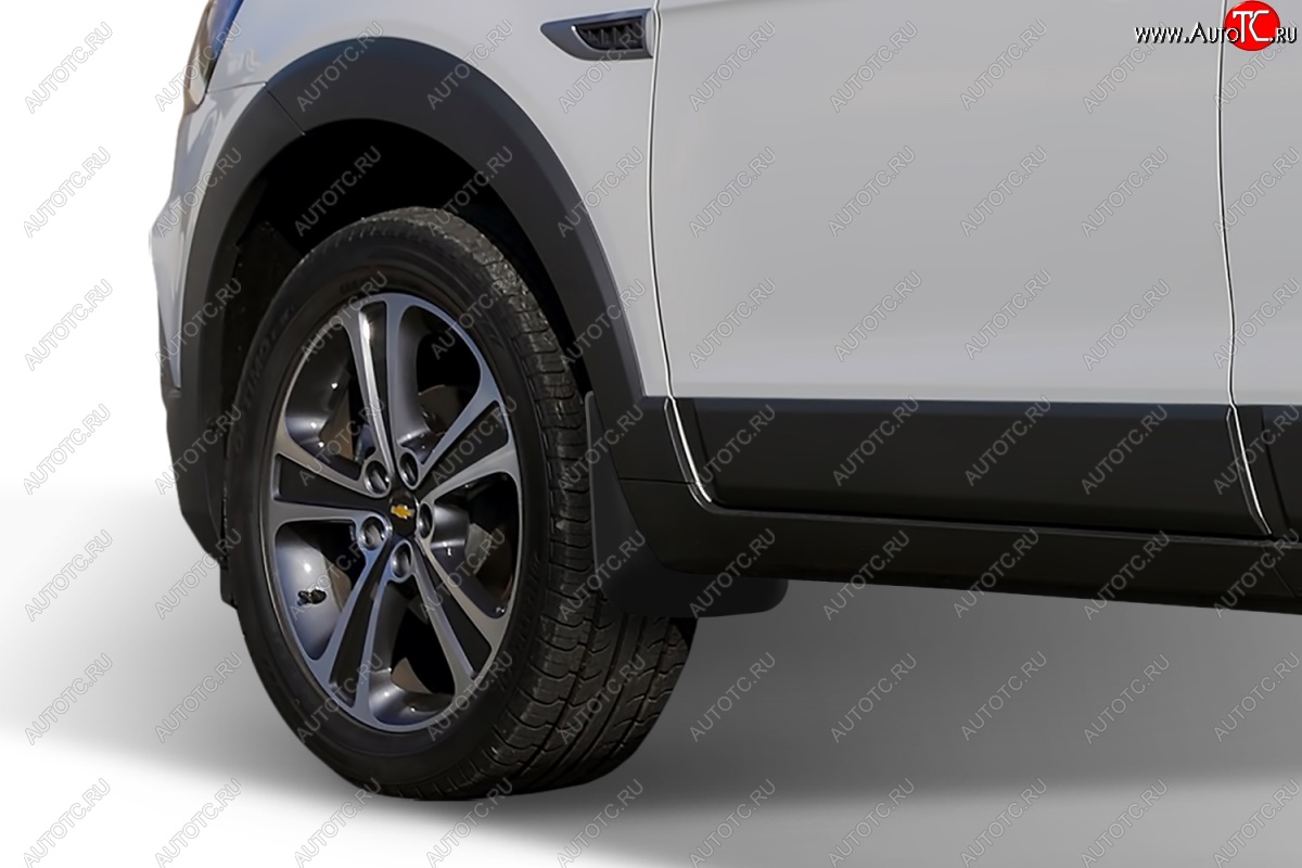 4 799 р. Брызговики передние Frosch Chevrolet Captiva 2-ой рестайлинг (2013-2016)  с доставкой в г. Пермь