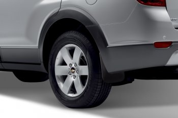 4 799 р. Брызговики задние Frosch Chevrolet Captiva 2-ой рестайлинг (2013-2016)  с доставкой в г. Пермь. Увеличить фотографию 2