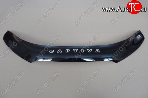999 р. Дефлектор капота Russtal Chevrolet Captiva 1-ый рестайлинг (2011-2013)  с доставкой в г. Пермь