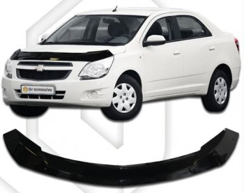 Дефлектор капота CA-Plastic Chevrolet Cobalt (2011-2016) седан дорестайлинг