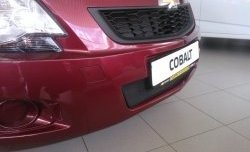 2 089 р. Нижняя сетка на бампер Russtal (черная) Chevrolet Cobalt седан дорестайлинг (2011-2016)  с доставкой в г. Пермь. Увеличить фотографию 6