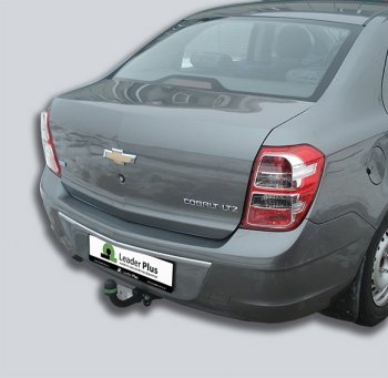 7 849 р. Фаркоп Лидер Плюс Chevrolet Cobalt седан дорестайлинг (2011-2016) (Без электропакета)  с доставкой в г. Пермь. Увеличить фотографию 2