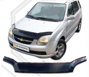Дефлектор капота (правый руль) CA-Plastic Chevrolet Cruze  HR51S,HR81S (2001-2008) хэтчбек (Япония)