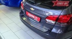 1 484 р. Накладка на задний бампер Souz-96 Chevrolet Cruze HR51S,HR81S хэтчбек (Япония) (2001-2008)  с доставкой в г. Пермь. Увеличить фотографию 2