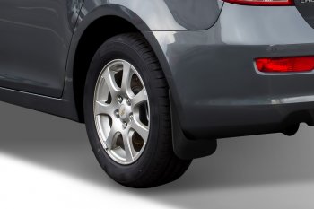 4 799 р. Задние брызговики Frosch  Chevrolet Cruze  J305 (2012-2015) хэтчбек рестайлинг  с доставкой в г. Пермь. Увеличить фотографию 2