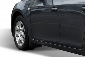 1 249 р. Передние брызговики NovLine Chevrolet Cruze J300 седан рестайлинг (2012-2015)  с доставкой в г. Пермь. Увеличить фотографию 2