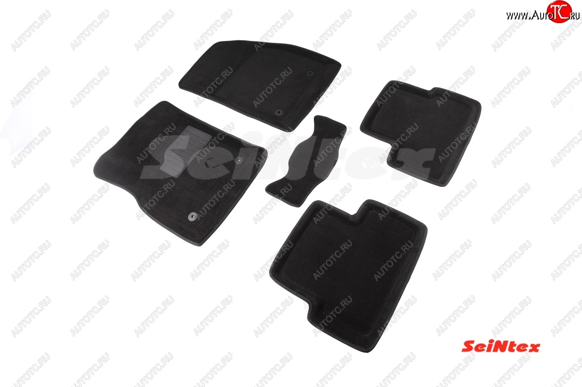 5 499 р. Износостойкие коврики в салон 3D SeiNtex 3D (ворсовые) Chevrolet Cruze J308 универсал рестайлинг (2012-2015)  с доставкой в г. Пермь