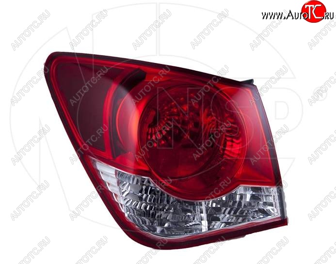 3 499 р. Фонарь задний левый наружный NSP Chevrolet Cruze J300 седан дорестайлинг (2009-2012)  с доставкой в г. Пермь