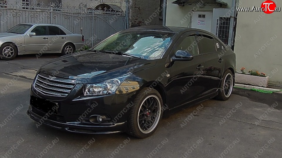 5 499 р. Накладка на передний бампер SPORT CLUB Chevrolet Cruze J305 хэтчбек дорестайлинг (2009-2012) (Неокрашенная)  с доставкой в г. Пермь