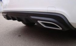 3 899 р. Диффузор заднего бампера Sport  Chevrolet Cruze  J300 (2009-2012) седан дорестайлинг (Текстурный пластик (шагрень))  с доставкой в г. Пермь. Увеличить фотографию 9